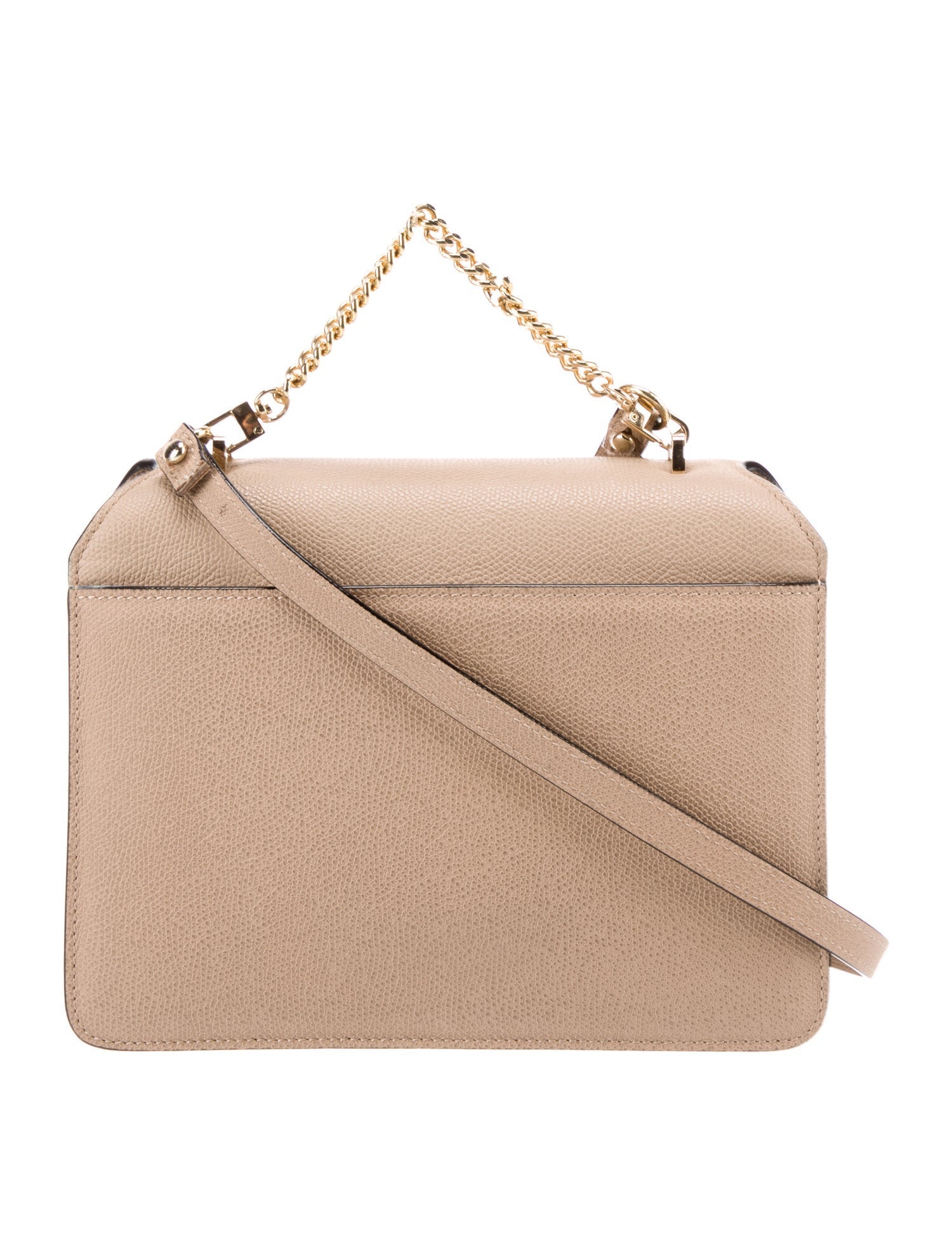 Valextra Leather Top Handle Bag